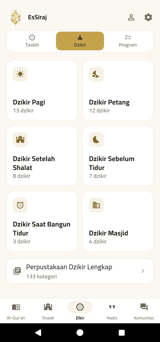 Zikir di mana saja — Mengingat Allah — terbentang di atas hari Anda.