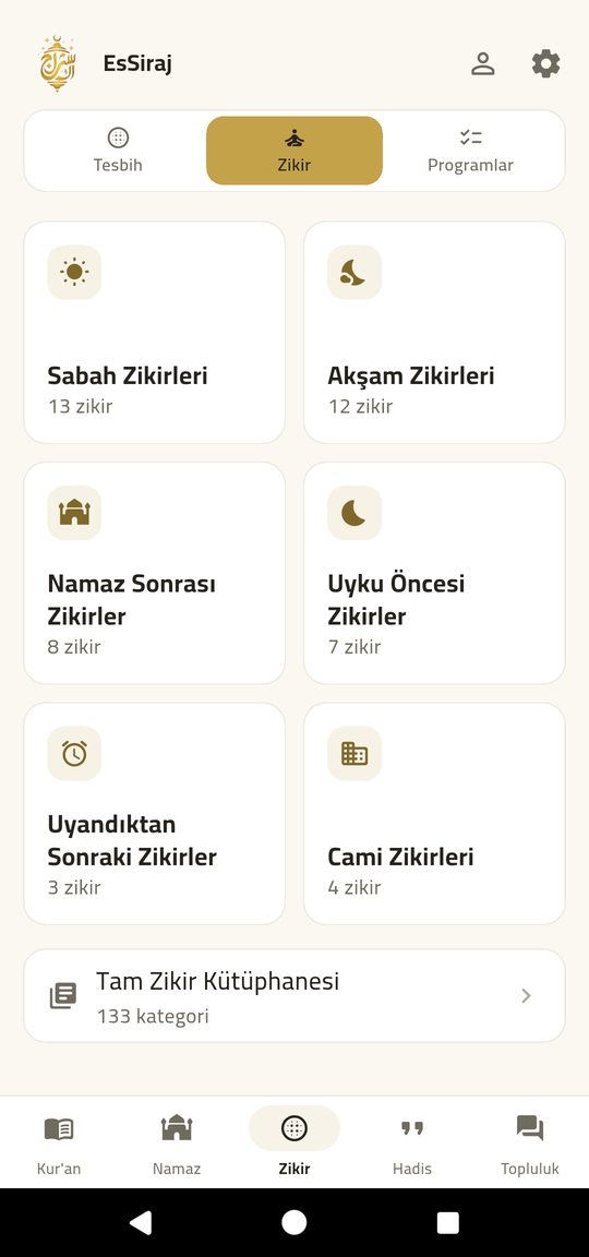 Her yerde zikir — Allah'ı anmak — gününüzün üstüne serilmiş.